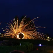 Feuershow – Funkenwirbel