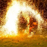 Feuershow – Feuersterne