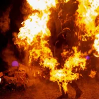 Feuerwolken – Feuershow zum Geburtstag